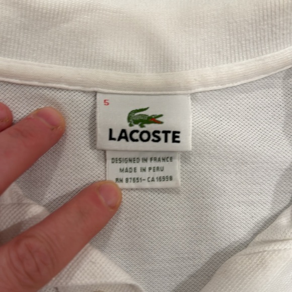 Men Lacoste polo shirt - Picture 4 of 6
